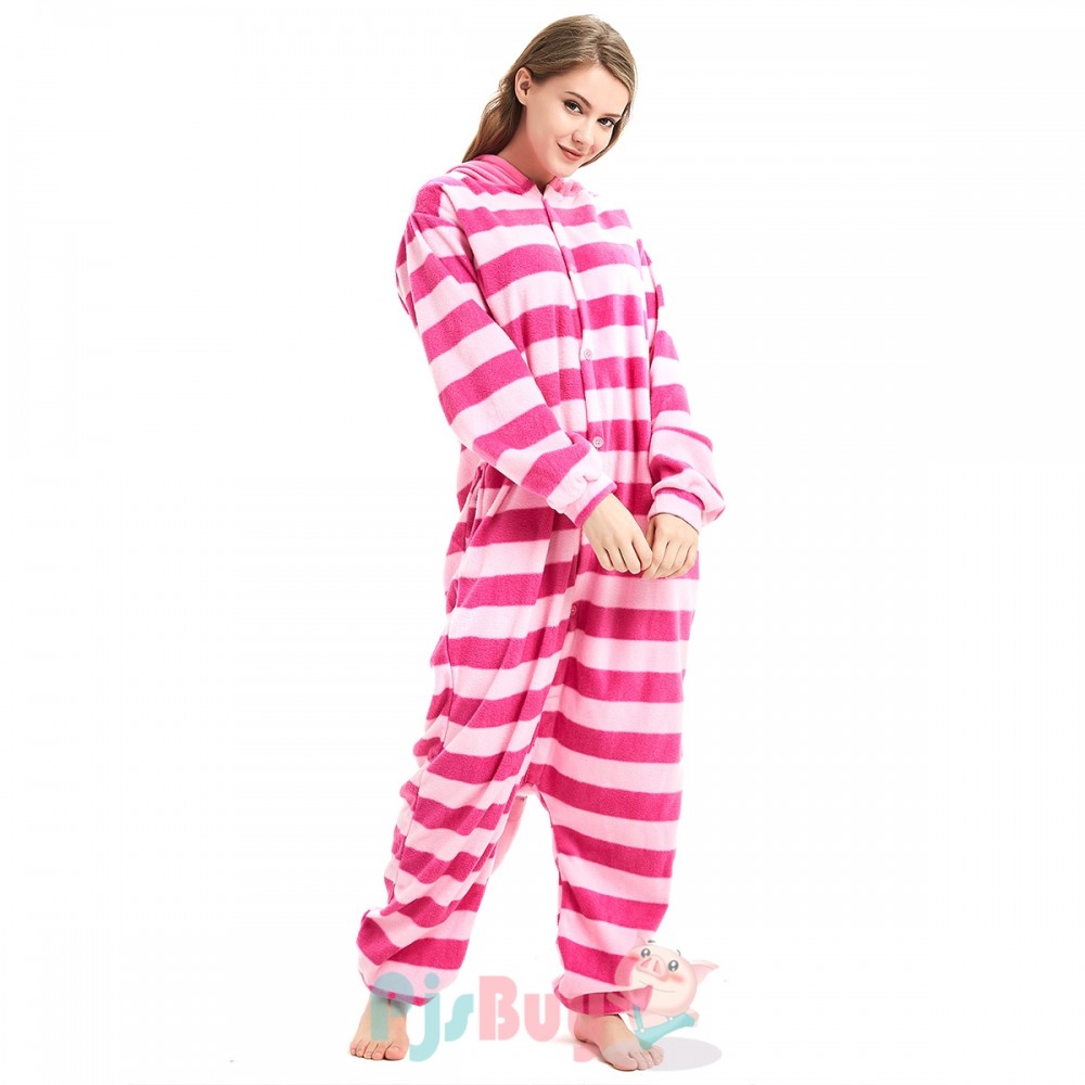 Buy Cheshire Cat Onesie Adult Animal Onesies At Pjsbuy.com